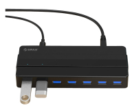 Orico 7x USB-A 3.0 - czarny - 1343436 - zdjęcie 4